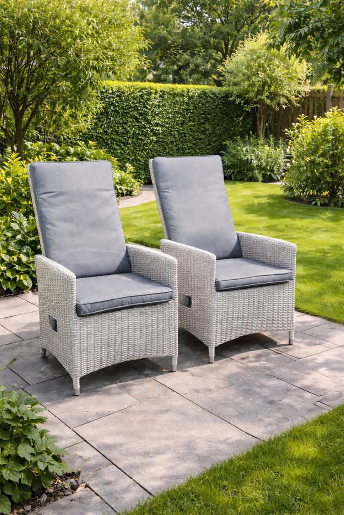 Luxe verstelbare Nanno wicker tuinstoelen, Ophalen, Verstelbaar, Suns, Nieuw