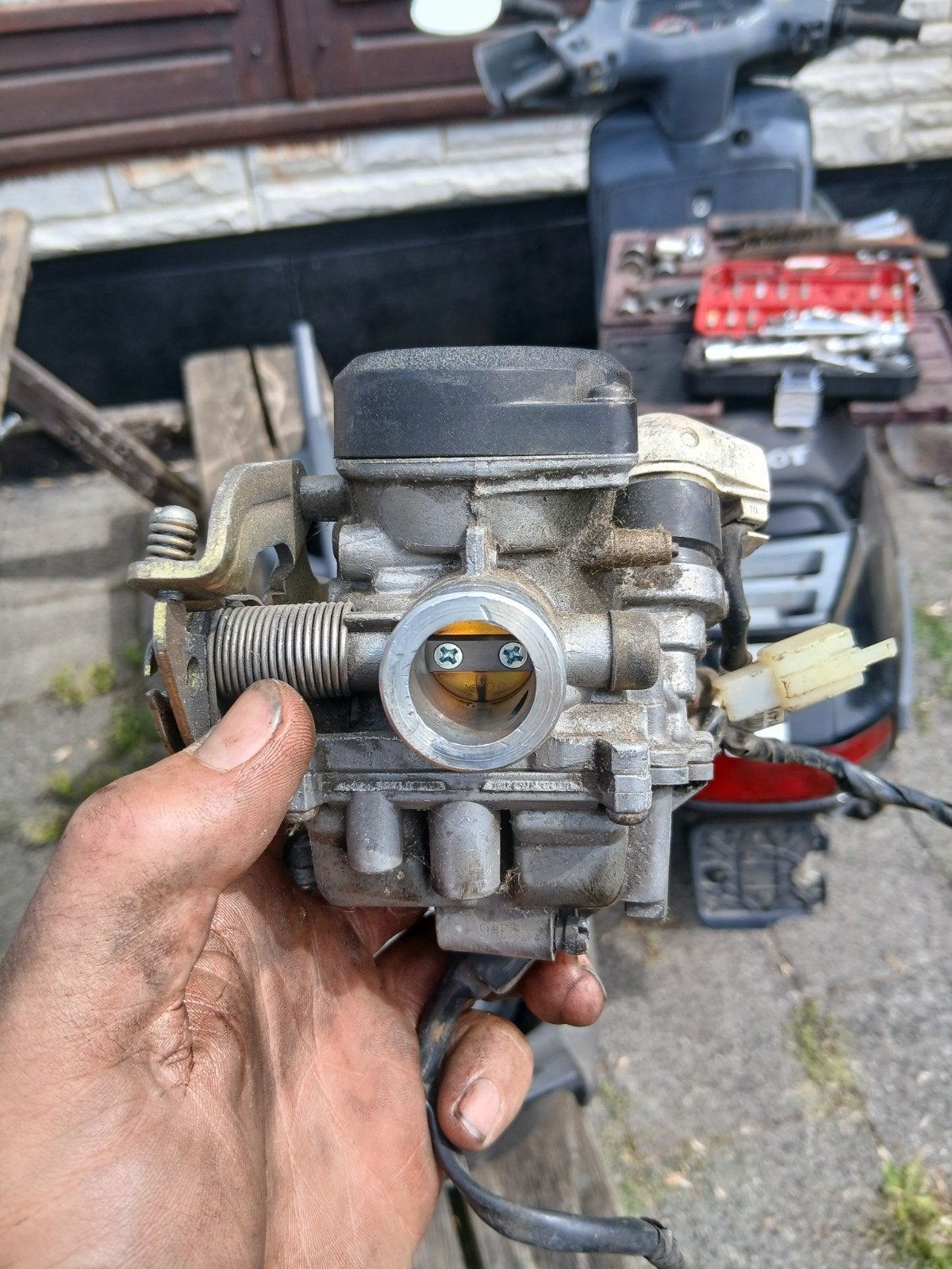Vespa 2 klepper carburateur, Ophalen of Verzenden, Carburateur, Vespa