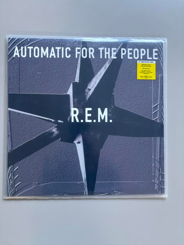R.E.M - Automatic for the people LP, Ophalen of Verzenden, Zo goed als nieuw, 12 inch, Poprock