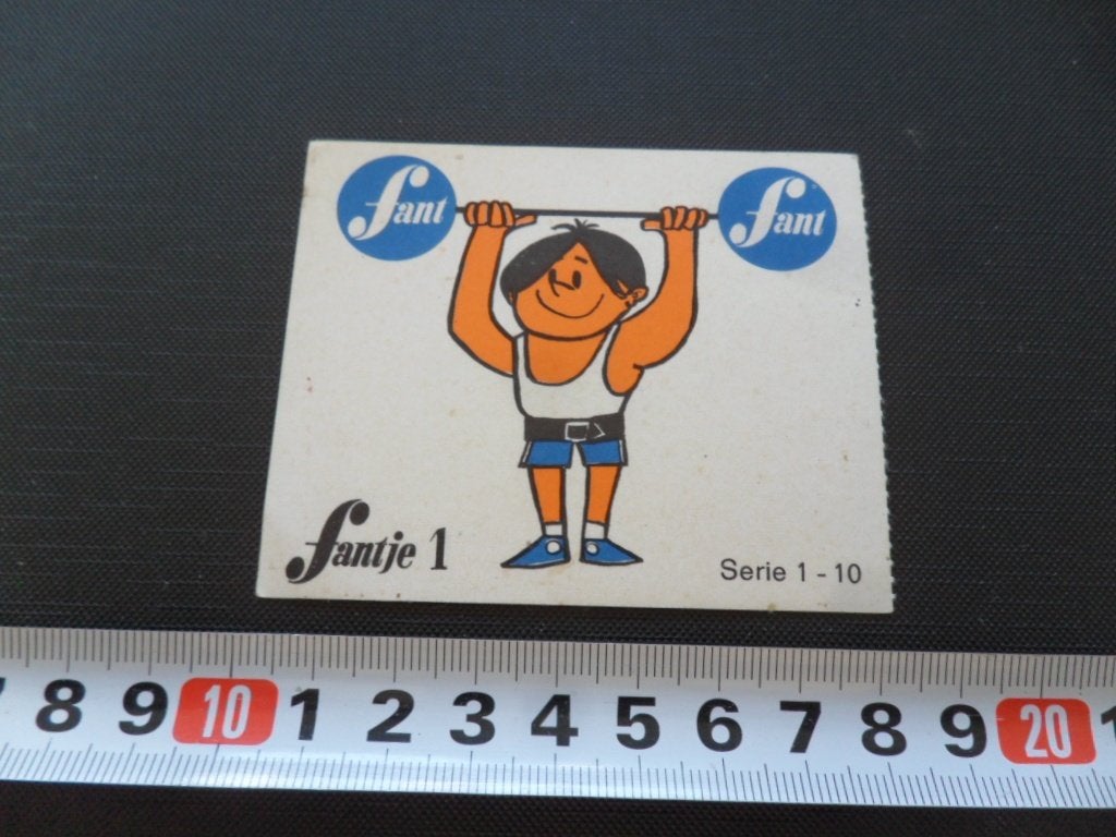 sticker FANT  Fantje 1, Ophalen, Zo goed als nieuw