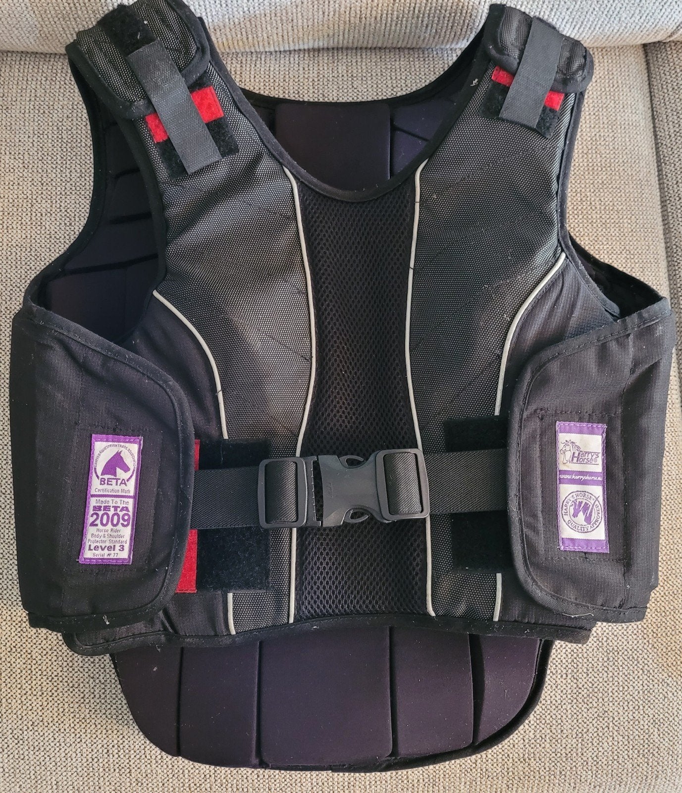 Harry's Horse body&Shoulder protector, Ophalen