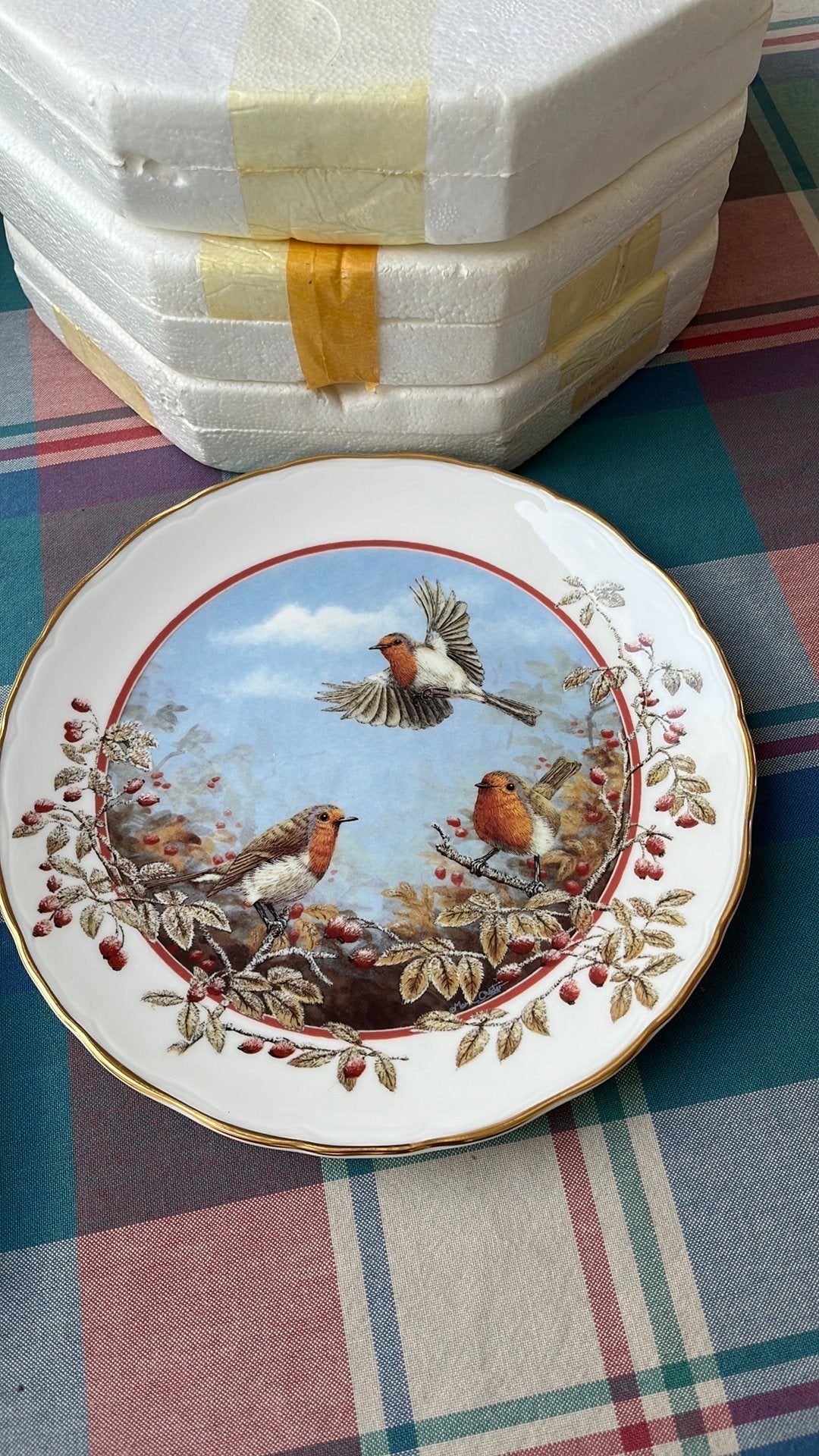 Royal Doulton Seasons of the Hedgerow Plates., Ophalen of Verzenden