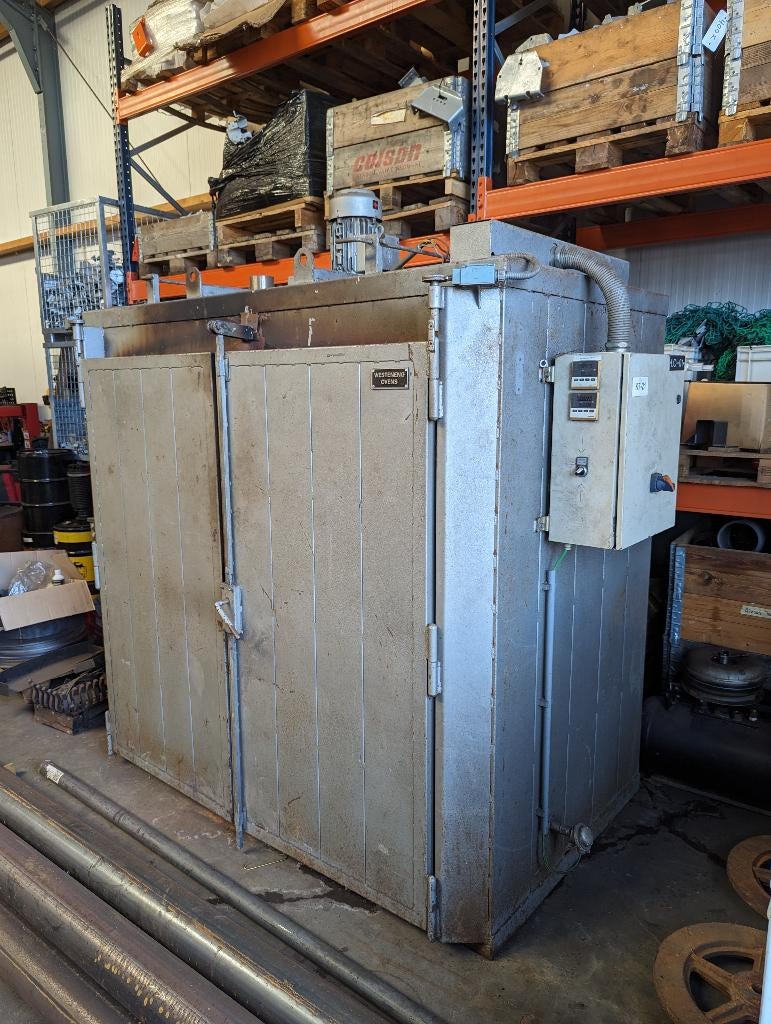 Industriële poedercoat oven Westenenk Ovenbouw 300C 3-fase, Ophalen, Gebruikt
