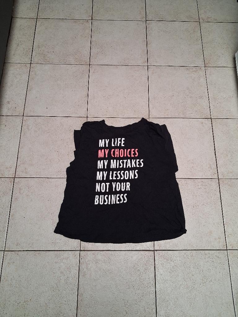 sport shirt, Ophalen, Wit, Maat 42/44 (L), Zo goed als nieuw