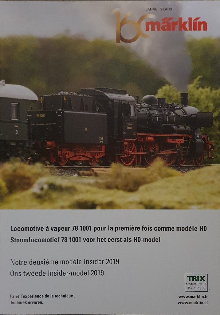 Marklin posters, Ophalen of Verzenden, Wisselstroom, Locomotief, Märklin