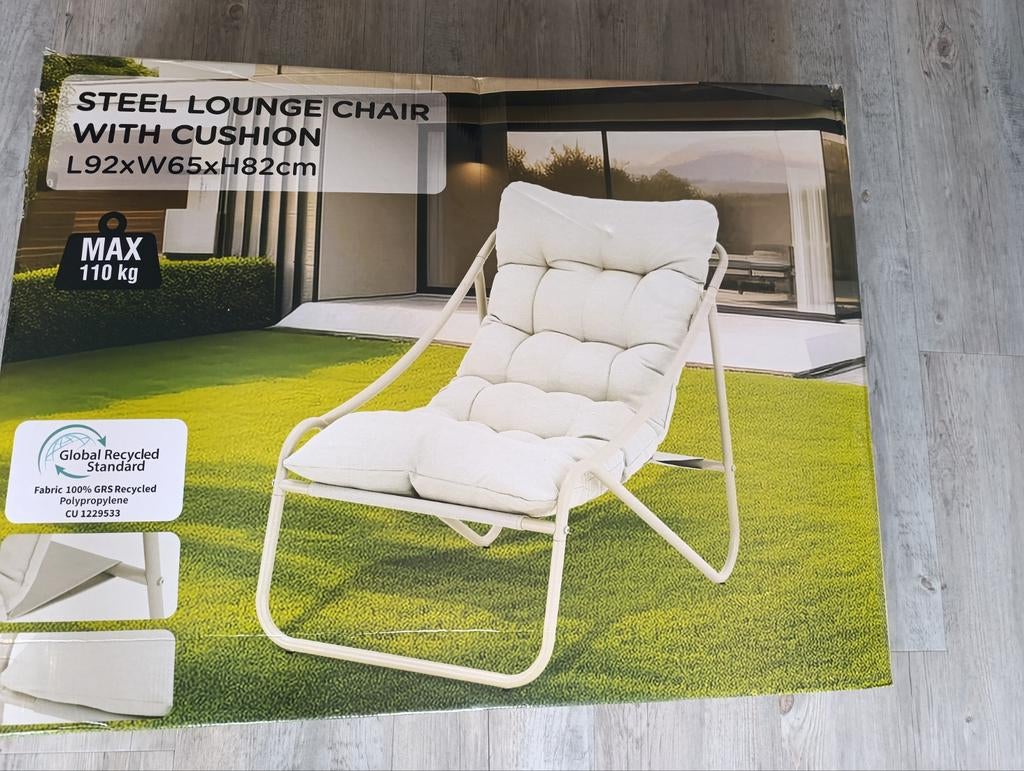Nieuwe lounge stoel voor buiten, Tuin en Terras, Ligbedden, Ophalen, Nieuw