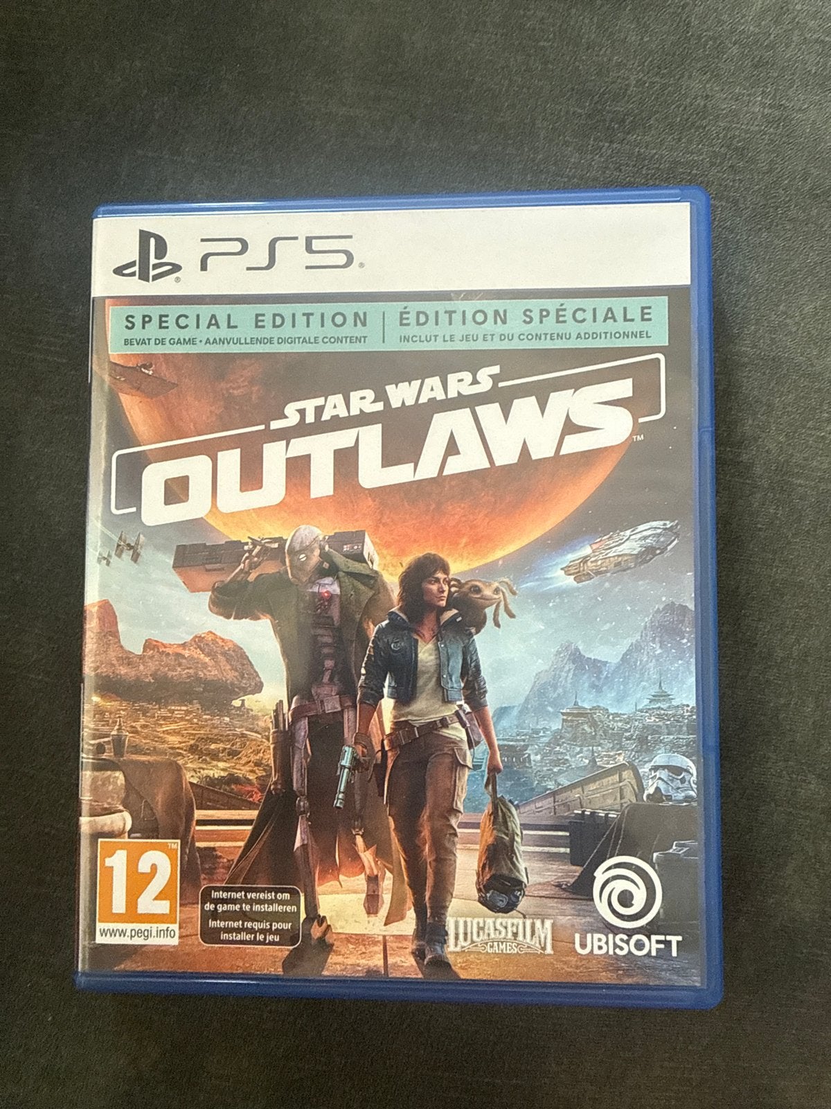 Star Wars Outlaws Special Edition PS5, Spelcomputers en Games, Online, 1 speler, Zo goed als nieuw, Vanaf 12 jaar