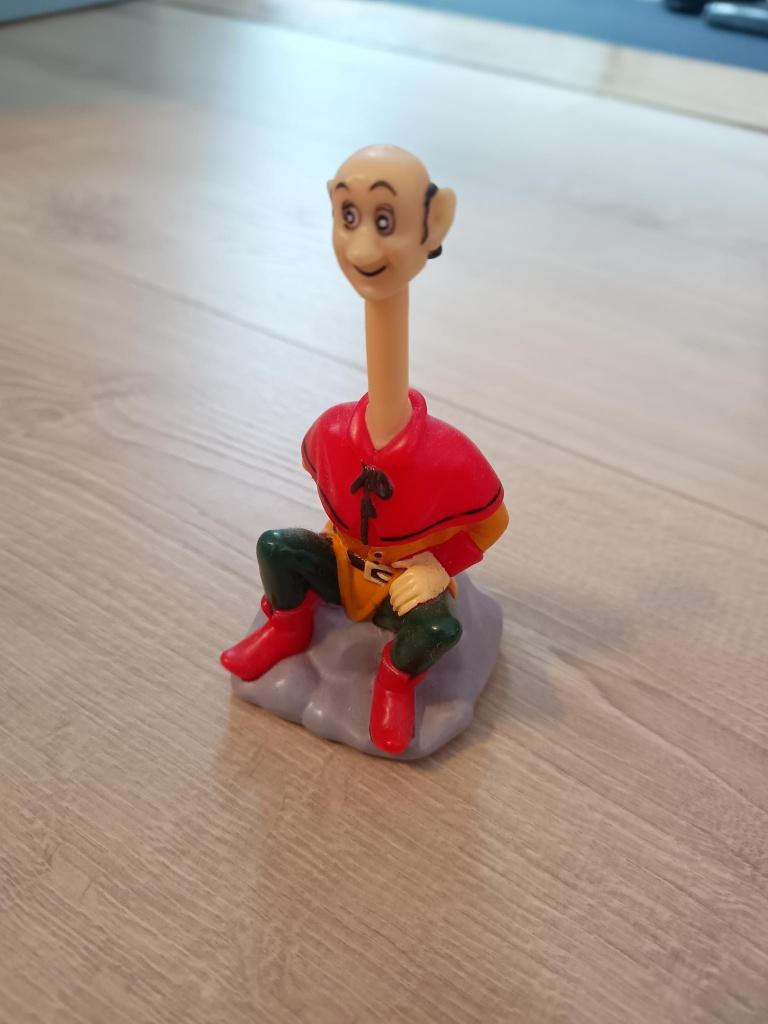 Langnek klein plastic beeldje, Verzamelen, Ophalen of Verzenden, Zo goed als nieuw, Beeldje of Poppetje