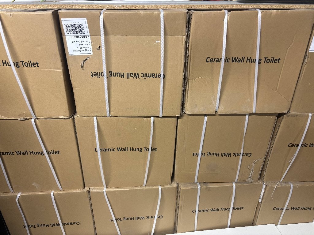WC-Potten Inbouw Compleet | Zwart & Wit | 50+ Stuks Voorraad, Ophalen, Nieuw, Toilet