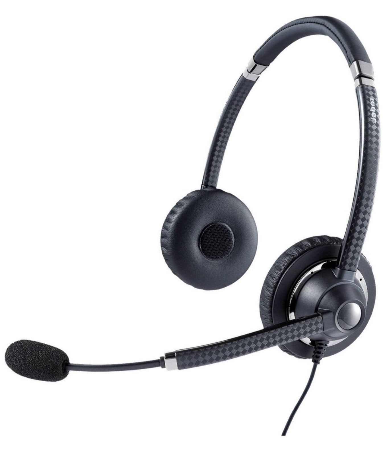 Jabra UC Voice 750 headset, zgan, Ophalen of Verzenden, Zo goed als nieuw, Inklapbare microfoon, Jabra