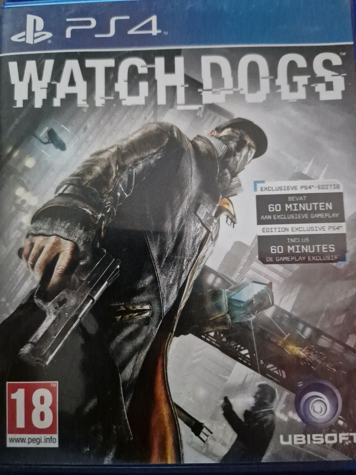 Watch Dogs PS4 - Actie/Avontuur Game, Spelcomputers en Games, Games | Sony PlayStation 4, Avontuur en Actie, Online, Gebruikt