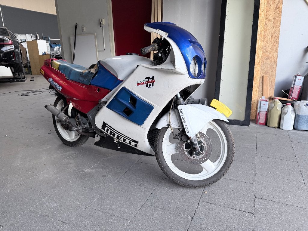 Malaguti SPORT RST 50, Maximaal 45 km/u, 49 cc, 4 versnellingen, Ophalen