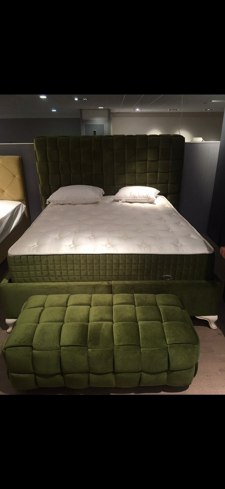 Boxspring MOET NU WEG 2persoonsbed bed 160x200, Huis en Inrichting, Ophalen, Gebruikt, Tweepersoons, 200 cm