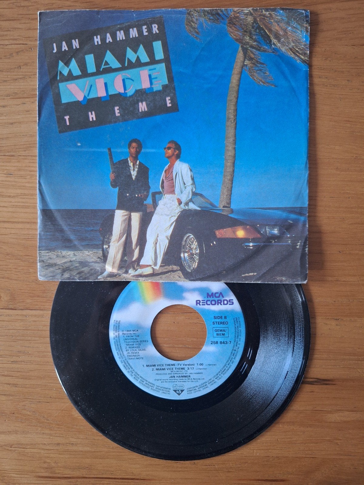 Jan Hammer - Miami Vice Theme (Single), Cd's en Dvd's, Originele persing, Ophalen of Verzenden, Gebruikt, Filmmuziek en Soundtracks