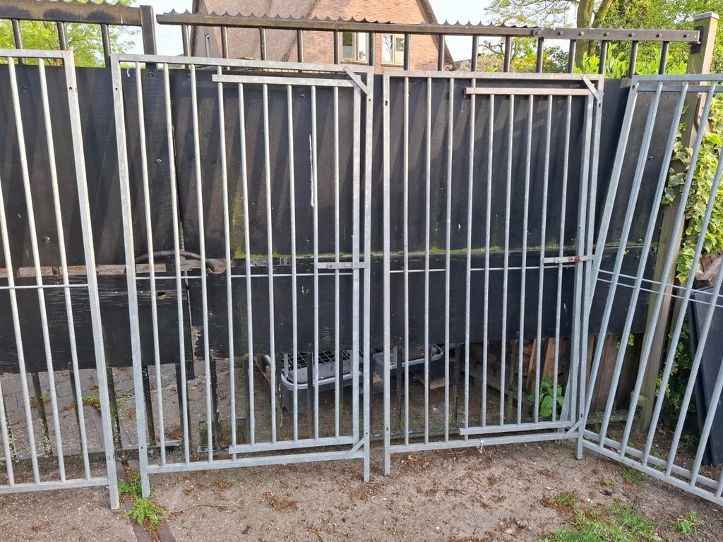 Kennelpaneel met deur 1x en kennelpaneel 1 m1 1x, Ophalen, Hondenkennel, 110 cm of meer, 100 cm of meer