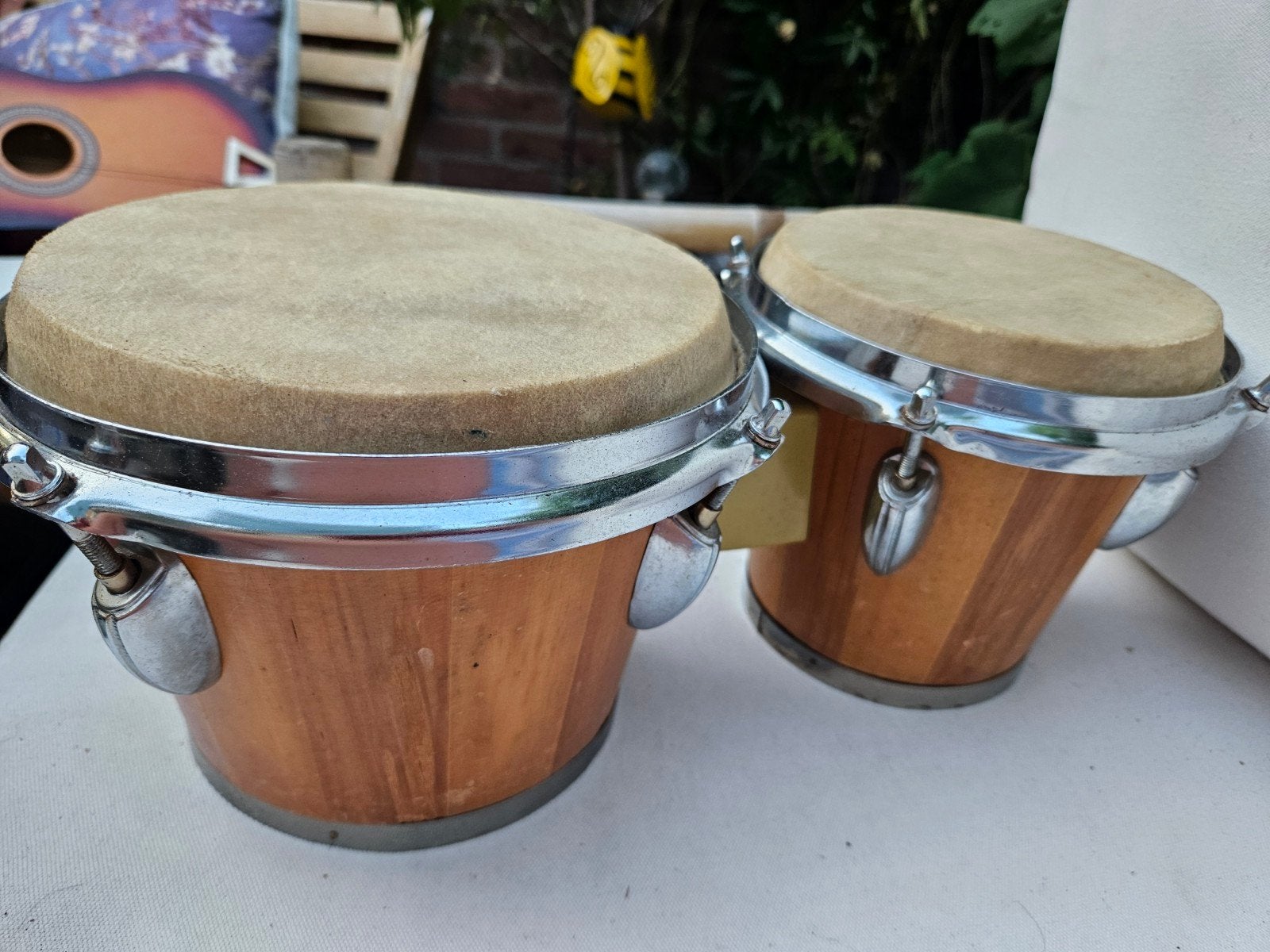 Bongo, Ophalen, Gebruikt, Trommel