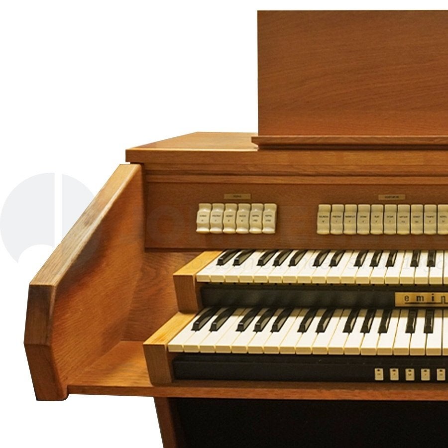 Eminent DCS300 Occasion orgel Blank Eiken, 2 klavieren, Gebruikt, Verzenden, 3364AE