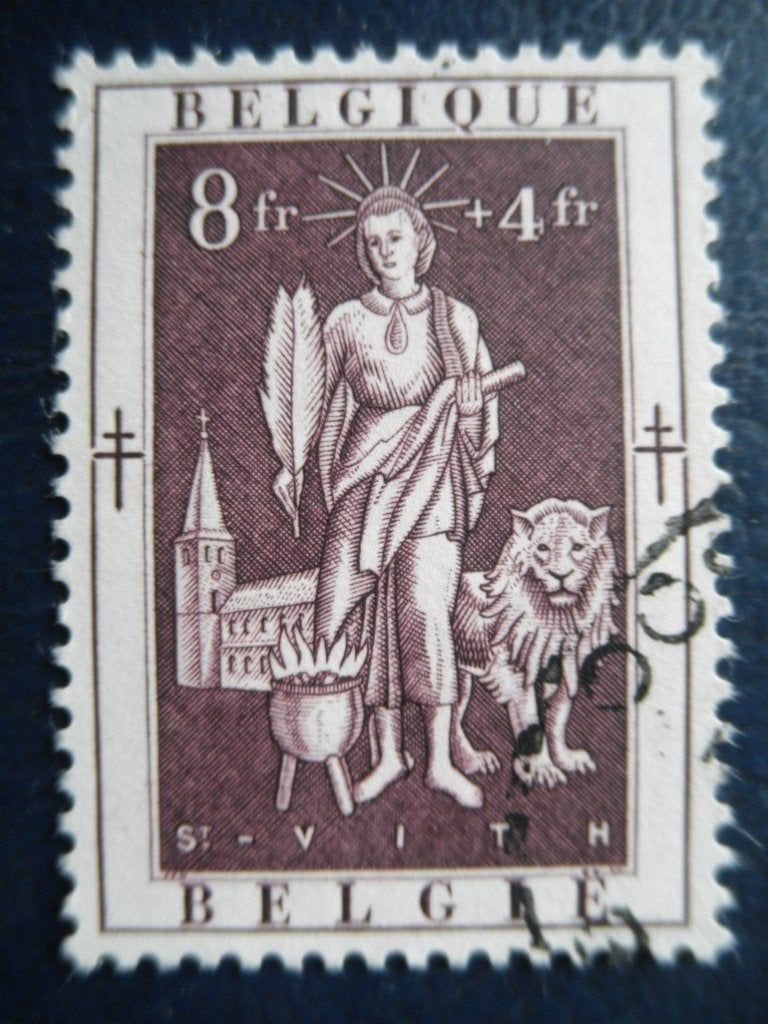Postzegels België tbc 1952 St. Vitus nr. 959 - cw. 12,00., Ophalen of Verzenden, Gestempeld