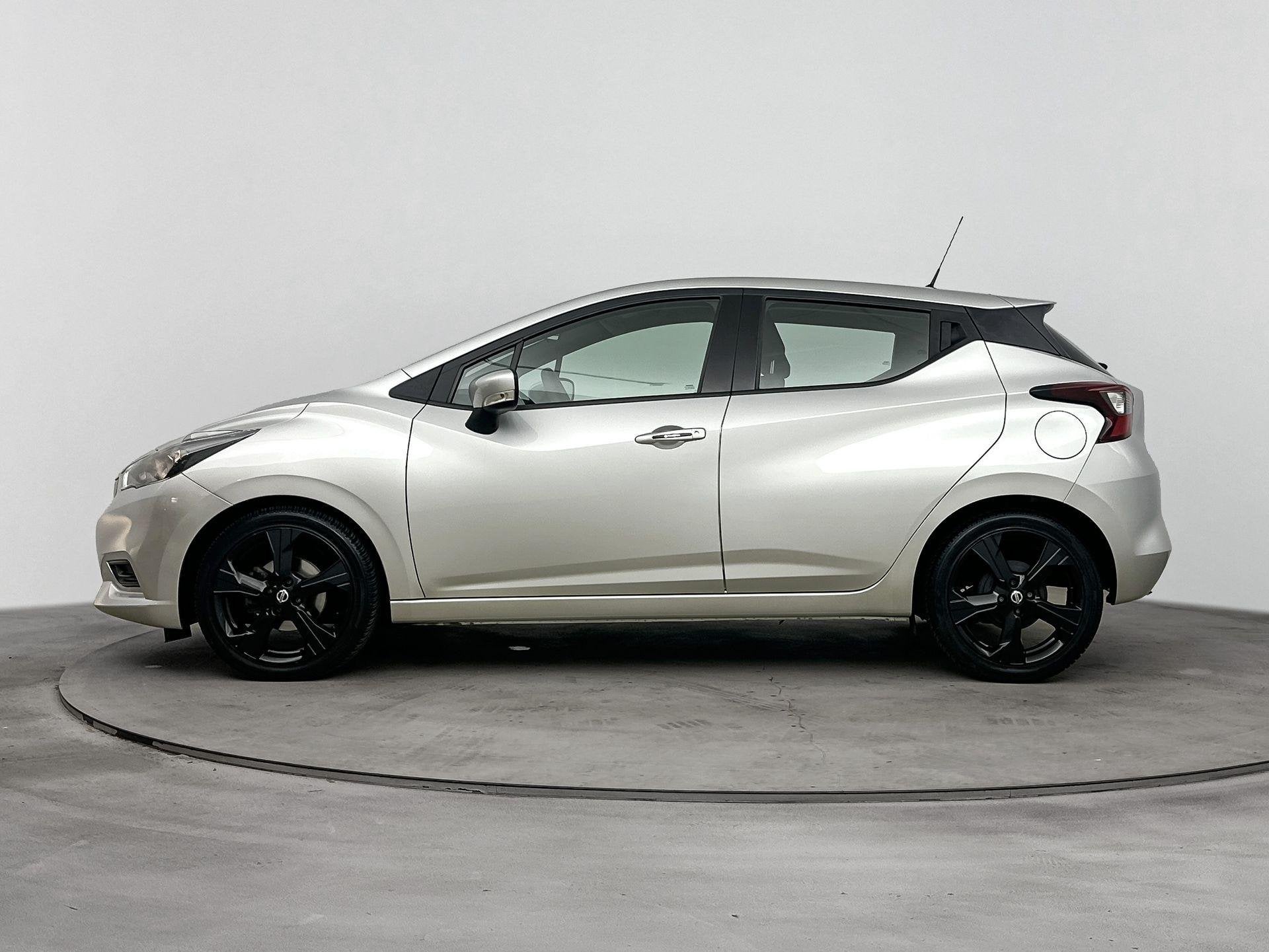 Nissan Micra 1.0 IG-T Acenta | CRUISE CONTROL | AIRCO | BLUE, Voorwielaandrijving, 12 maanden, Stof, Euro 6