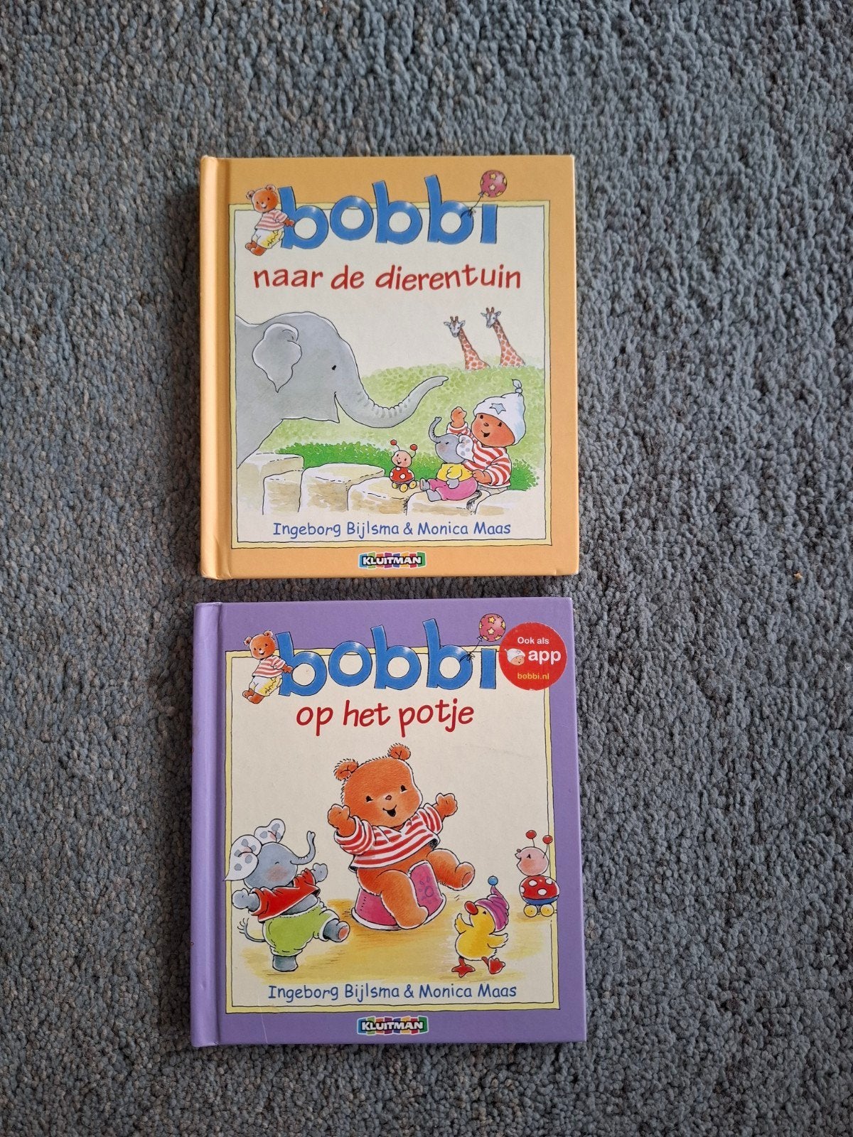 Monica Maas - Bobbi op het potje en dierentuin, Boeken, Ophalen of Verzenden, Zo goed als nieuw, Monica Maas; Ingeborg Bijlsma