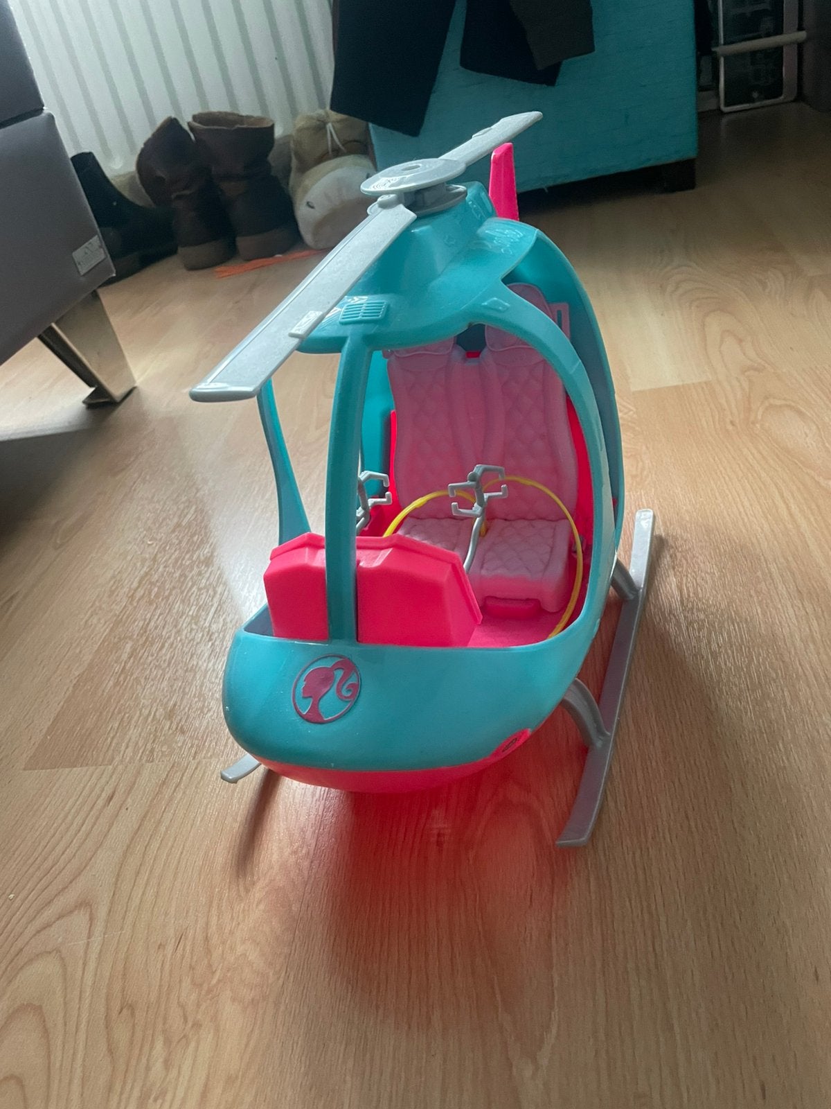 Barbie helikopter, Ophalen of Verzenden, Gebruikt, Barbie
