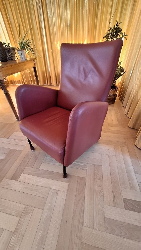 Stoel/fauteuil, Ophalen, Gebruikt, Leer, Eén