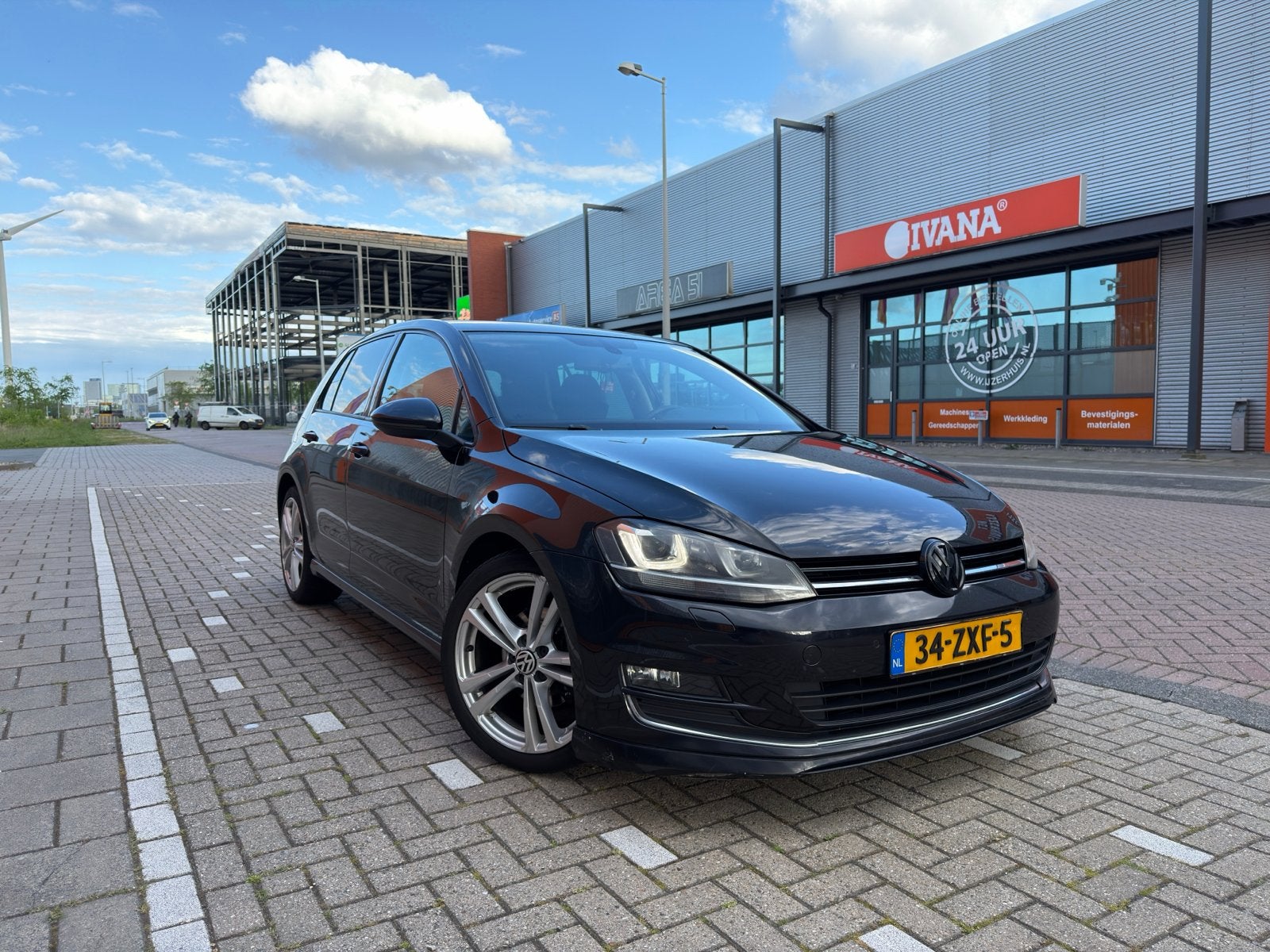 Volkswagen Golf 1.4 TSI 103KW 5D 2013 Zwart Keyless, 4 cilinders, Alcantara, Zwart, Origineel Nederlands