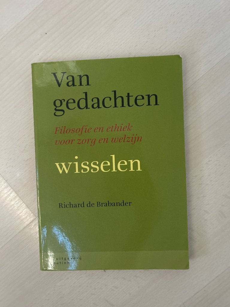 Van gedachten wisselen boek, Boeken, Ophalen of Verzenden, Beta, Zo goed als nieuw, HBO