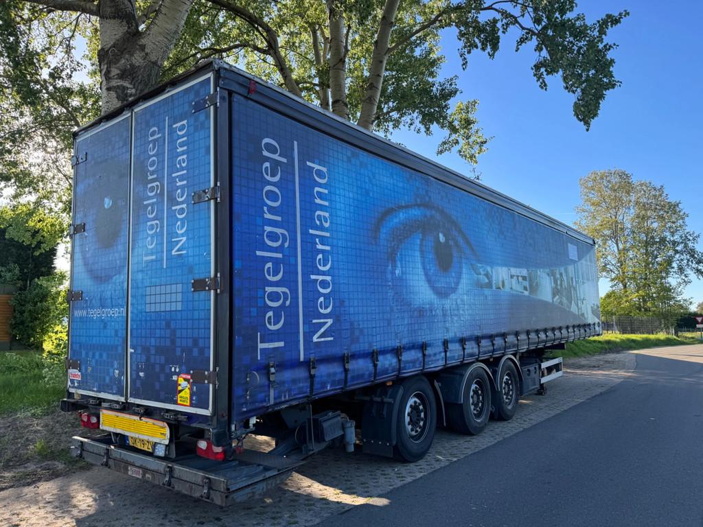 Van Hool 3B2014 3 ass schuifz. oplegger Laadklep. Stuuras., Overige brandstoffen, Origineel Nederlands, Particulier, Aanhangers en Opleggers