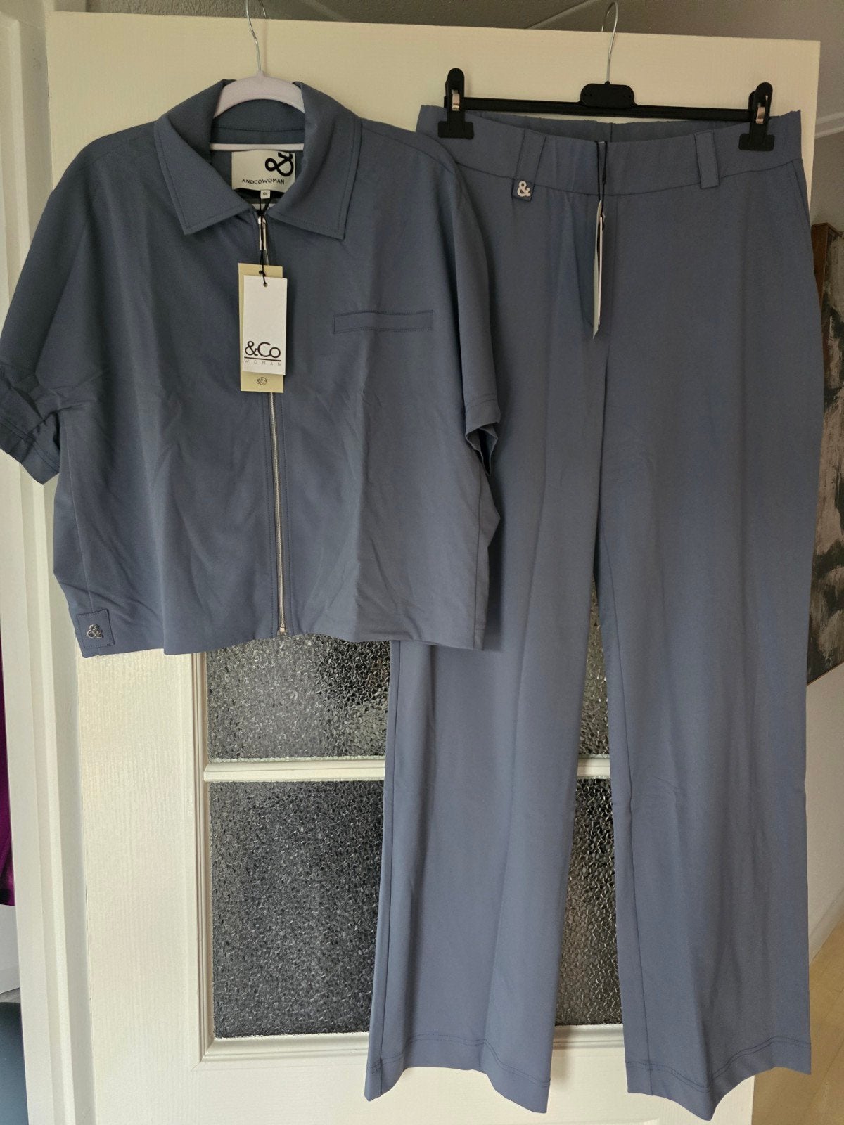nieuw &co woman andcowoman and cowoman xl dark slate travel, Ophalen of Verzenden, Nieuw, Maat 46/48 (XL) of groter, Blauw