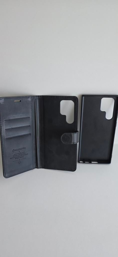 Casemania 2in1 magnetisch hoesje voor Galaxy S22 Ultra, Ophalen of Verzenden, Zo goed als nieuw, Overige modellen, Flipcase