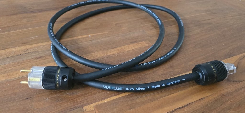 Viablue Power Cable (2,25m), Ophalen, Zo goed als nieuw, 2 tot 5 meter, Overige kabels