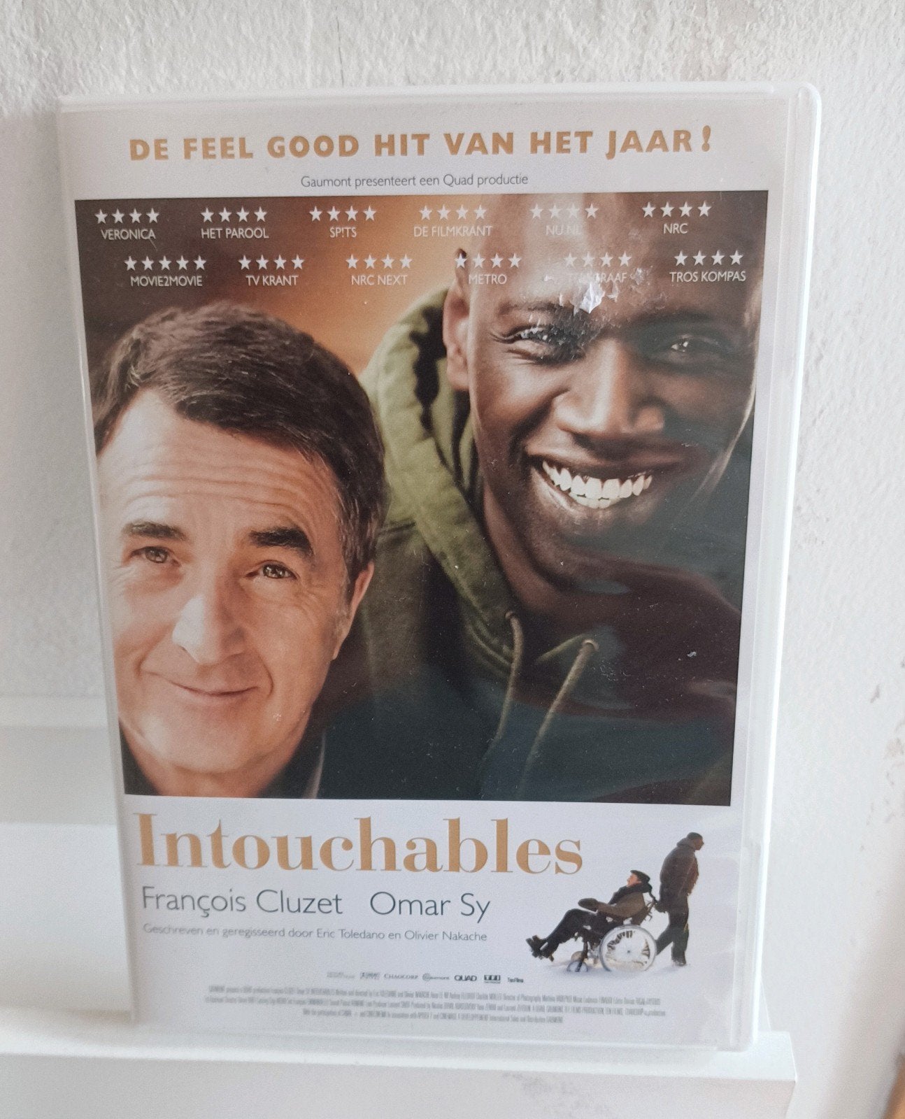 Intouchables - François Cluzet - DVD, Cd's en Dvd's, Vanaf 12 jaar, Ophalen of Verzenden, Zo goed als nieuw