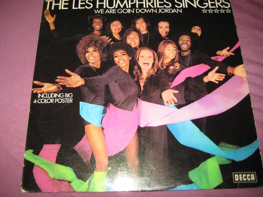 LP, Les Humphries Singers: We are going down Jordan, Ophalen of Verzenden, Zo goed als nieuw, 12 inch