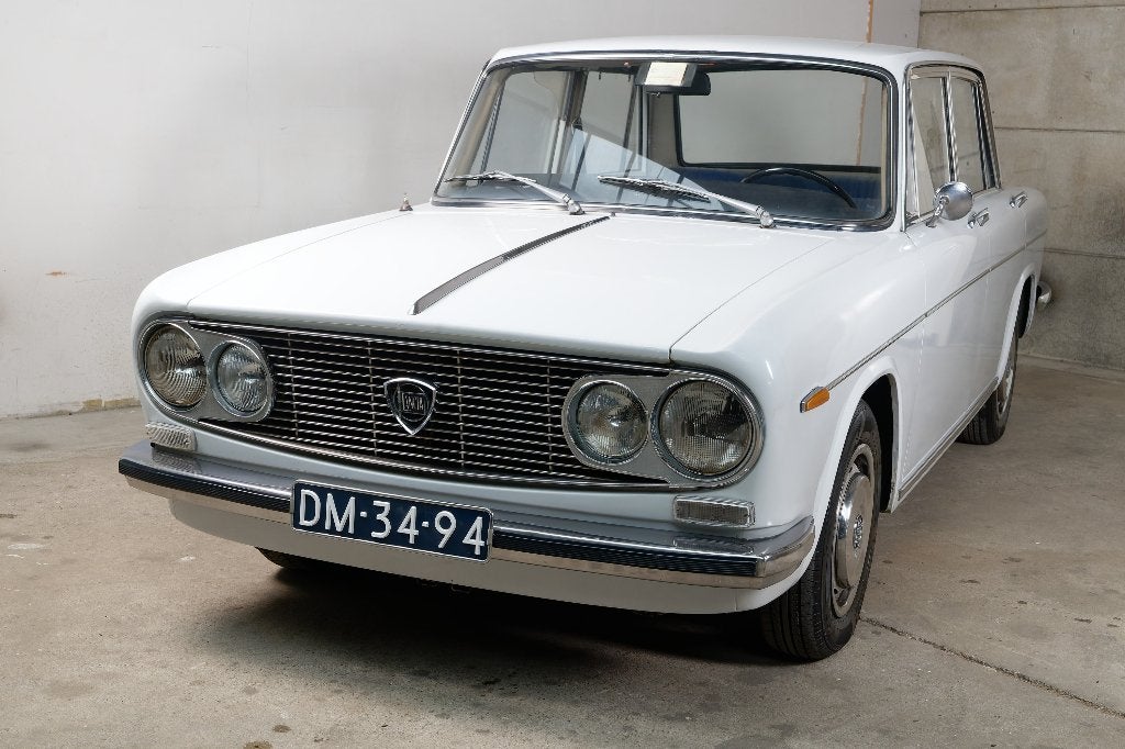 Lancia Fulvia II 1.3 Berlina | Leuke instapklassieker, Auto's, Voorwielaandrijving, Stof, Wit, Bedrijf