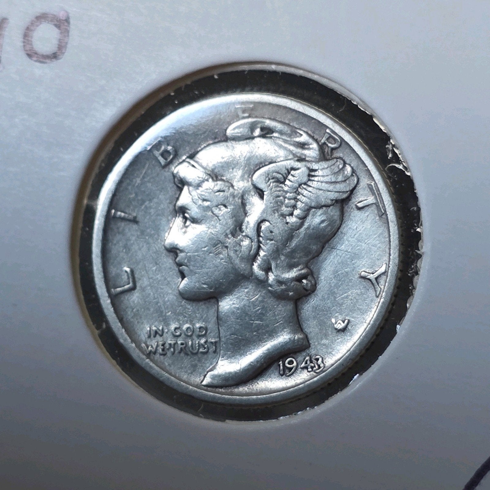 10 cent 1943 S Amerika, Verzenden, Noord-Amerika, Losse munt, Zilver