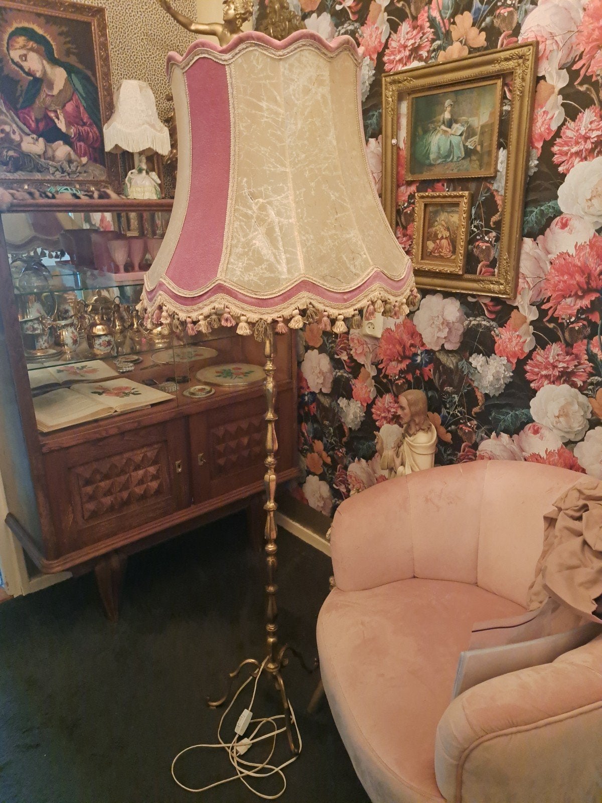 Prachtige barok lamp, Antiek en Kunst, Antiek | Lampen, Ophalen