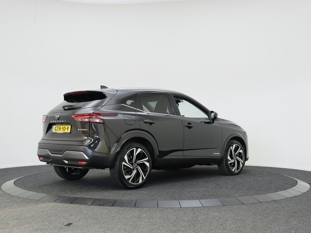 Nissan QASHQAI 1.5 ePower N-Connecta | Panoramadak | 20 inch, Auto's, Nissan, Gebruikt, 190 pk, Zwart, Bedrijf