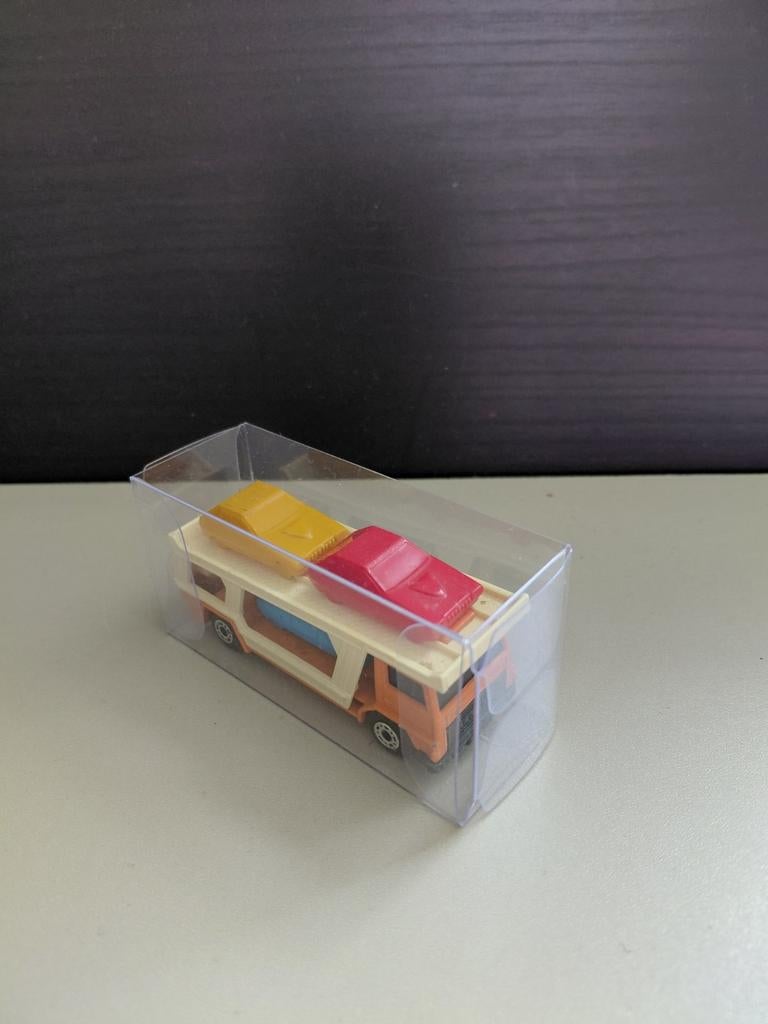 Matchbox Superfast No. 11 Autotransporter Lesney 1976, Ophalen of Verzenden, Gebruikt, Auto