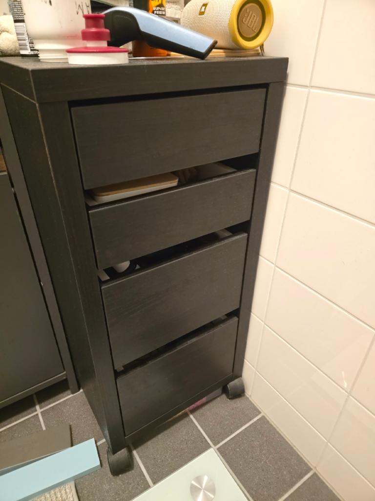 Ikea kast met lades en wielen, Huis en Inrichting, Kasten | Ladekasten, Zo goed als nieuw, Minder dan 100 cm, 25 tot 50 cm, 50 tot 100 cm