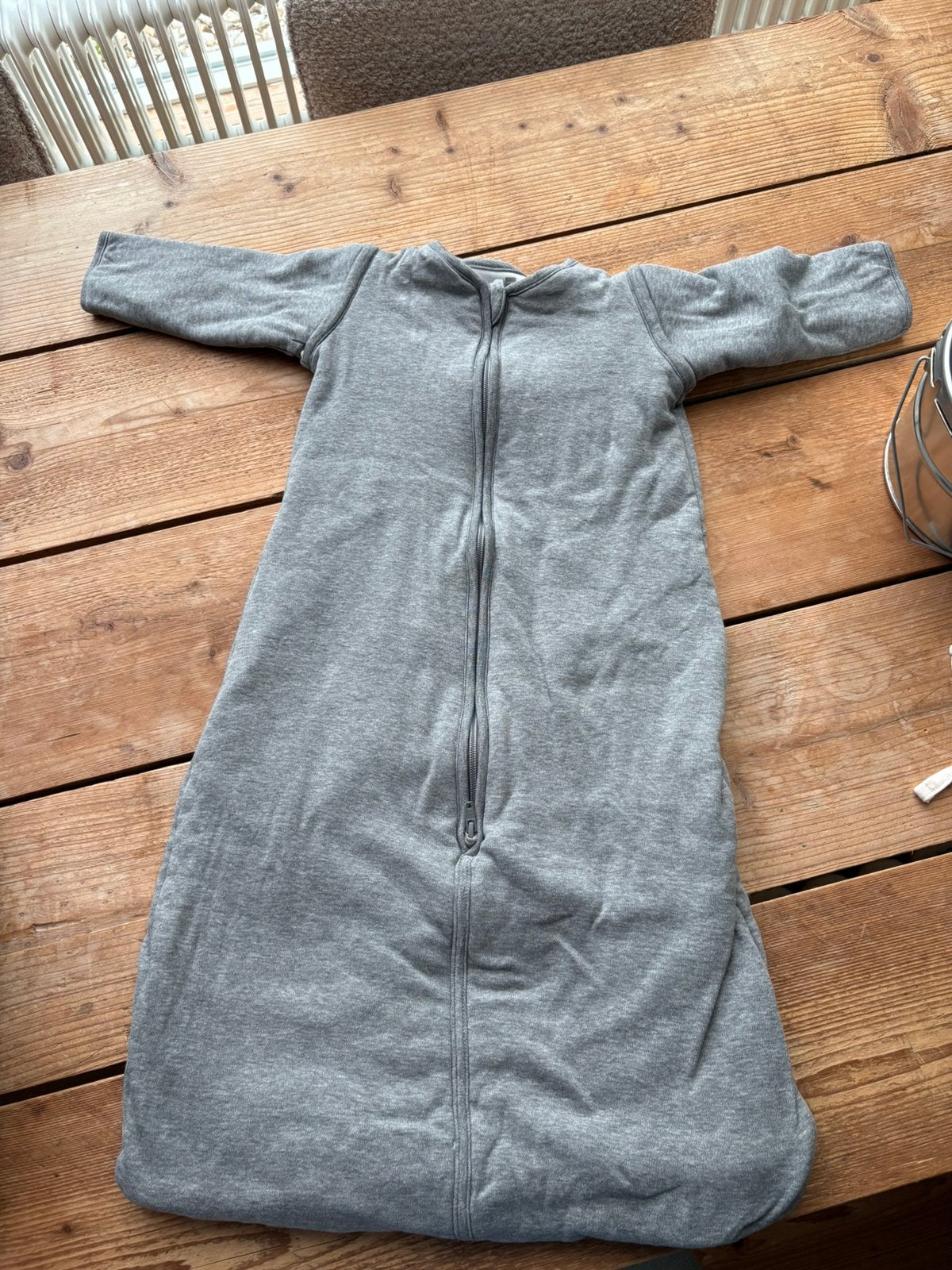 Slaapzak (winter) voor baby, maat 68/80, Ophalen of Verzenden, Grijs, Slaapzak, Hema