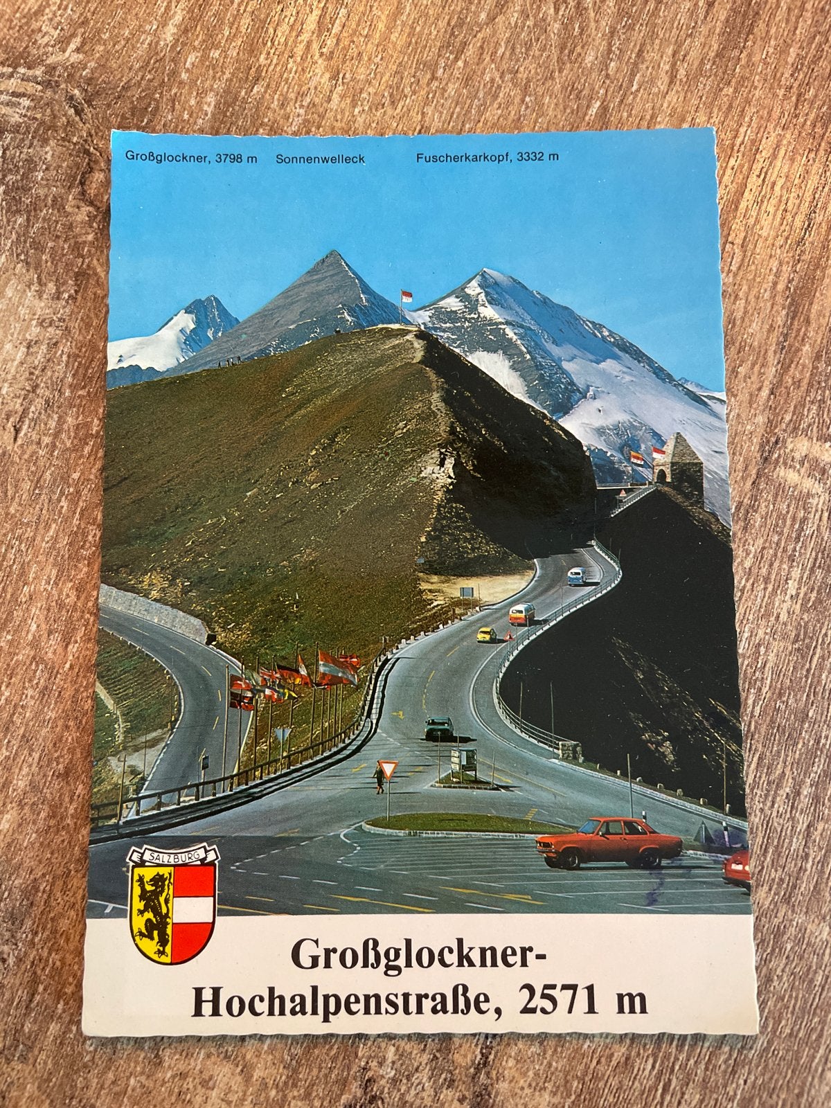Großglockner-Hochalpenstraße Ansichtkaart - Oostenrijk, Ophalen of Verzenden, 1960 tot 1980, Ongelopen, Oostenrijk
