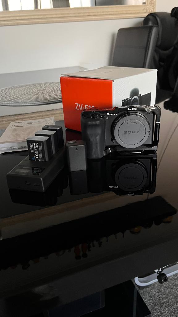 Sony ZV-E10 & accessoires (10,000<clicks), Ophalen of Verzenden, Zo goed als nieuw, Sony, Geen optische zoom