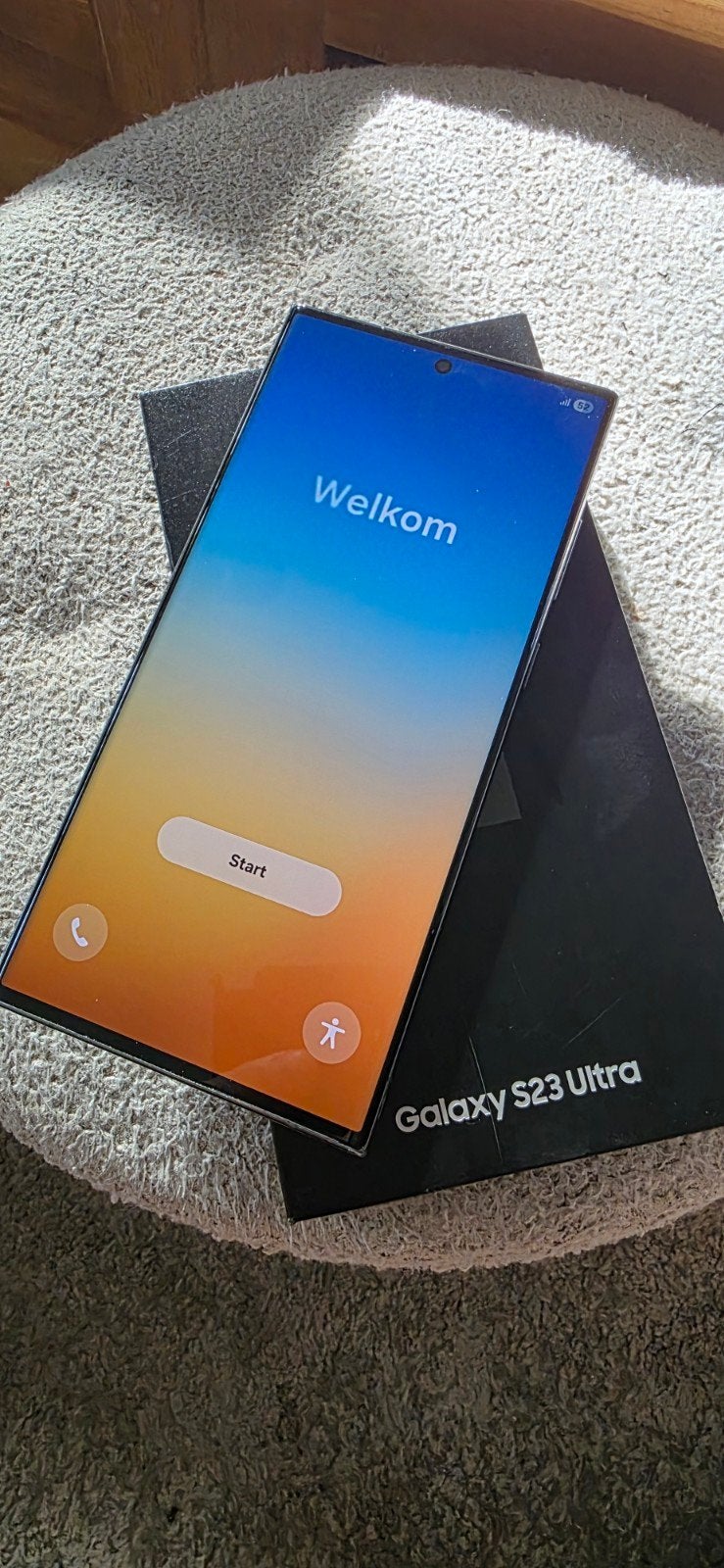 samsung s23 ultra nieuwstaat, Ophalen, Zwart, Zo goed als nieuw, Galaxy S23