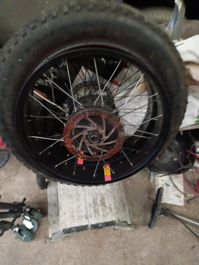2 Fatbike wiel, Ophalen, Fatbike, Motor
