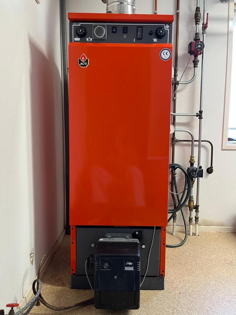 ACV Delta F 25 HR diesel CV ketel met ingebouwde boiler, Ophalen, Gebruikt, Cv-ketel of Combi-ketel, 60 tot 150 cm