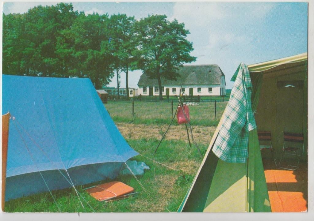 Nuland Zomerdorp Vinkeloord Doorkijk naar Kinderboerderij, Verzamelen, Ansichtkaarten | Nederland, Ophalen of Verzenden, 1960 tot 1980