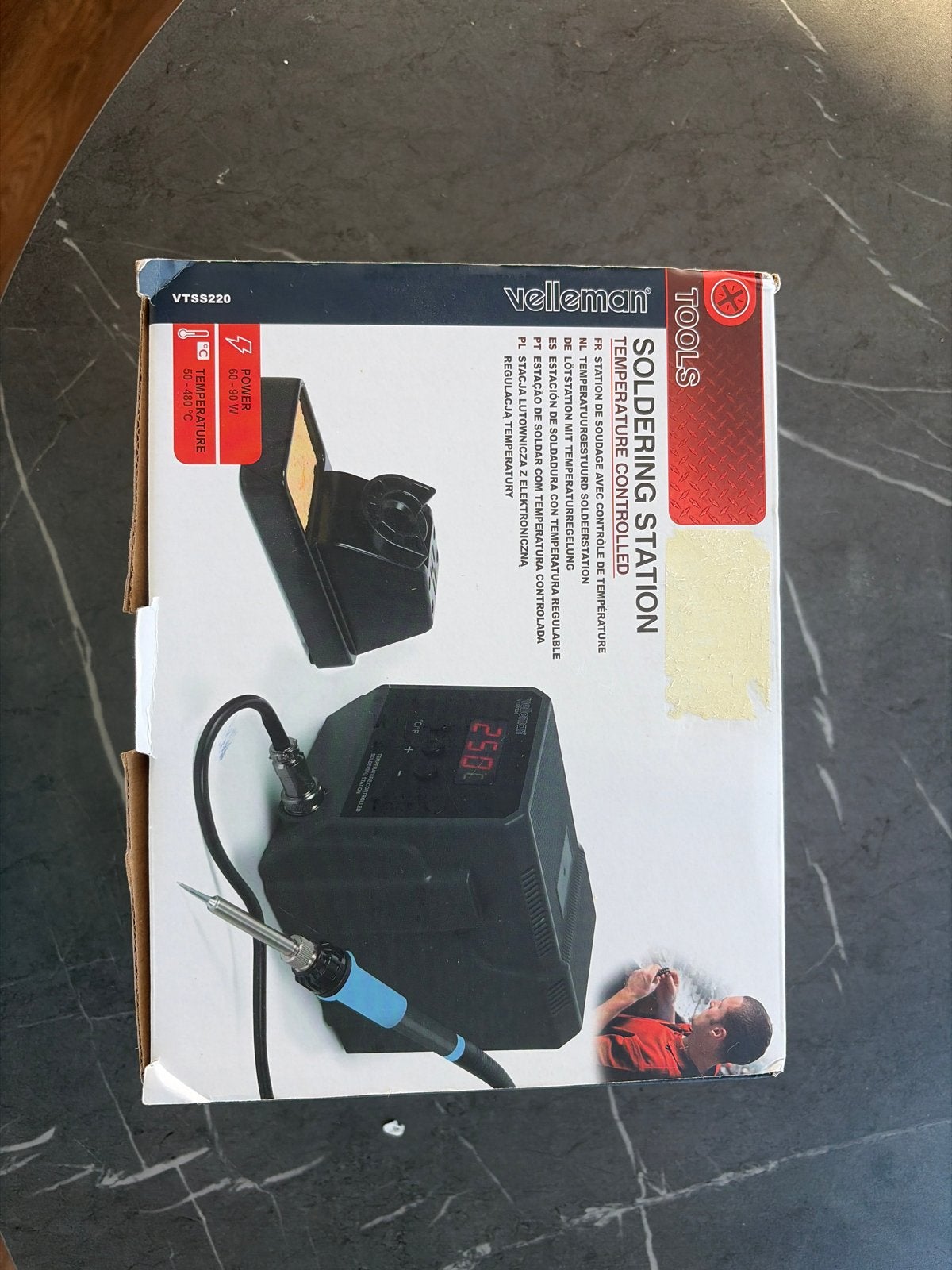 Velleman VTSB220 Soldeerstation [ongebruikt], Ophalen, Nieuw, Minder dan 150 ampère, Overige typen