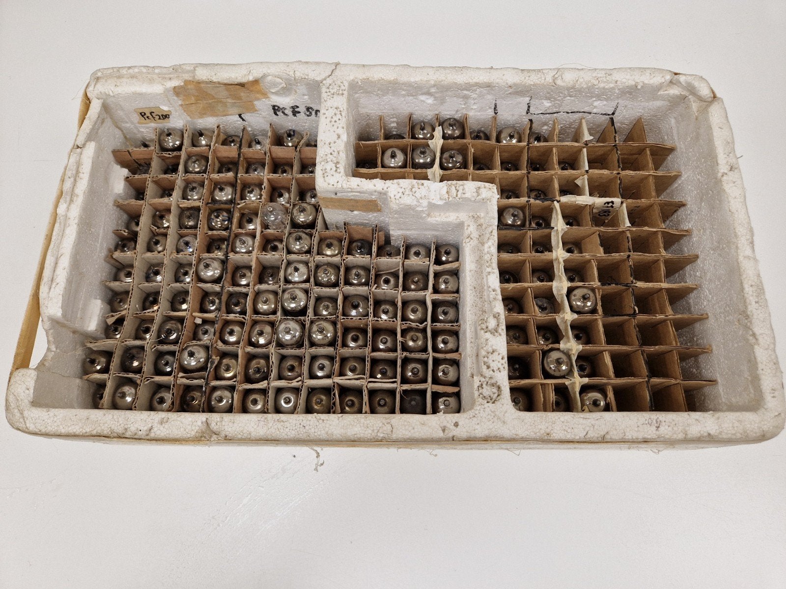 Partij buizen (elektronenbuis), Ophalen, Gebruikt