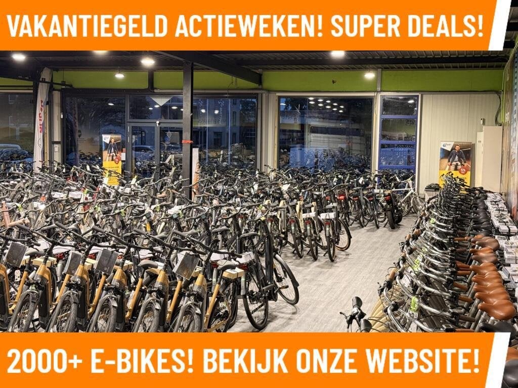 MEGA OPRUIMING FIETSEN & E-BIKES NU EXTREEM LAAG GEPRIJSD, Overige merken, Ophalen of Verzenden, Zo goed als nieuw, 50 km per accu of meer